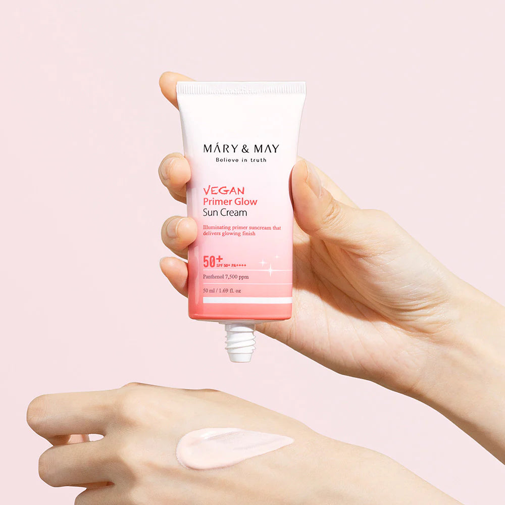 Mary&amp;May - Vegan Primer Glow Sun Cream - 50ml 