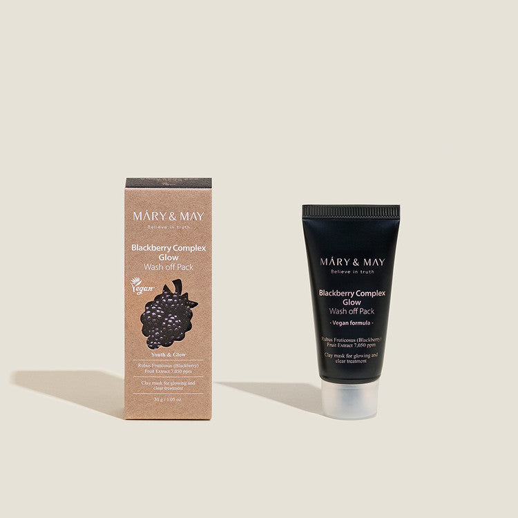 Mary&amp;May - Blackberry Complex Glow Wash Off Pack Mini 