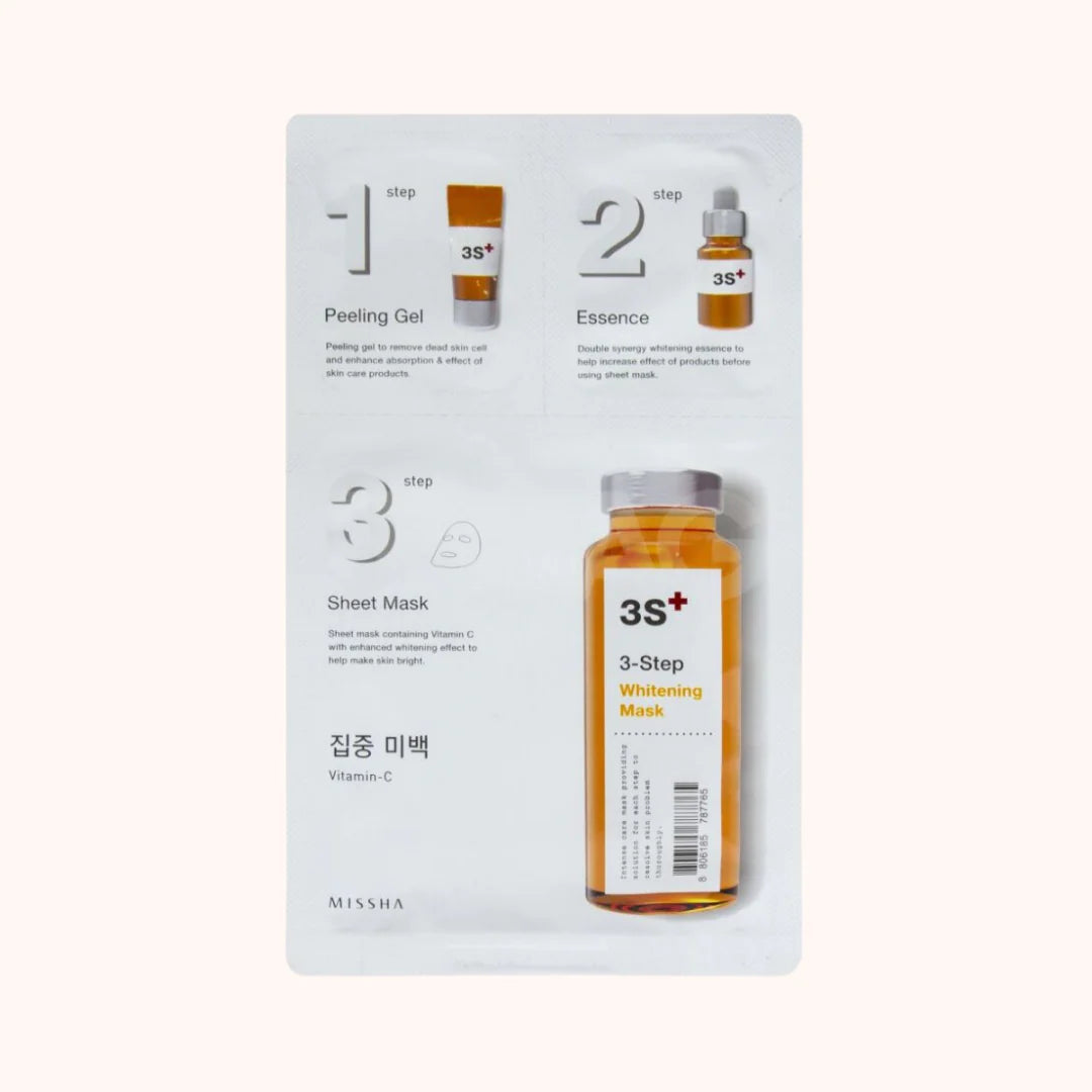MISSHA - 3-Step Whitening Mask