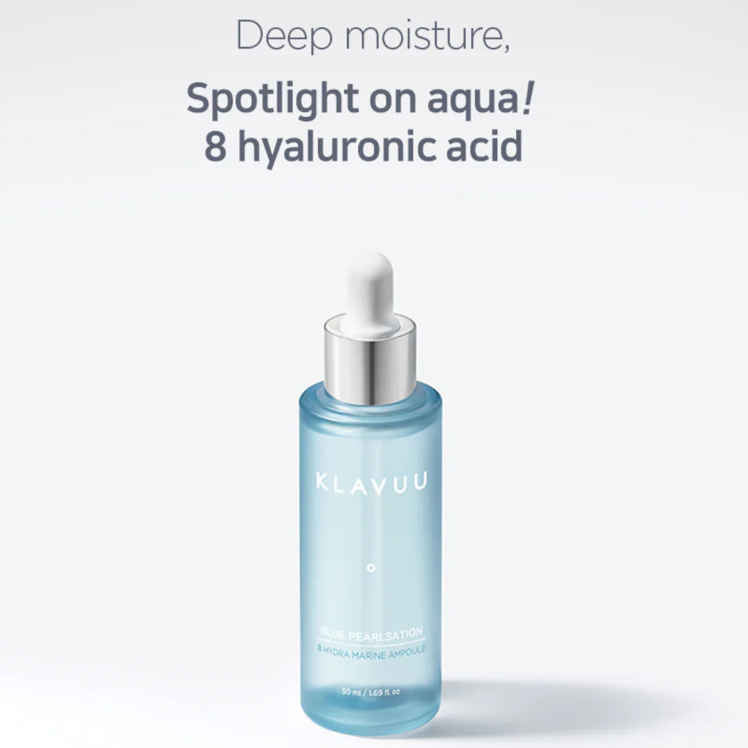 KLAVUU - Blue Pearlsation 8 Hydra Marine Ampoule - 50ml