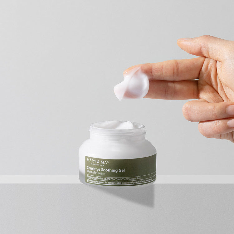 Mary&amp;May - Sensitive Soothing Gel Cream 