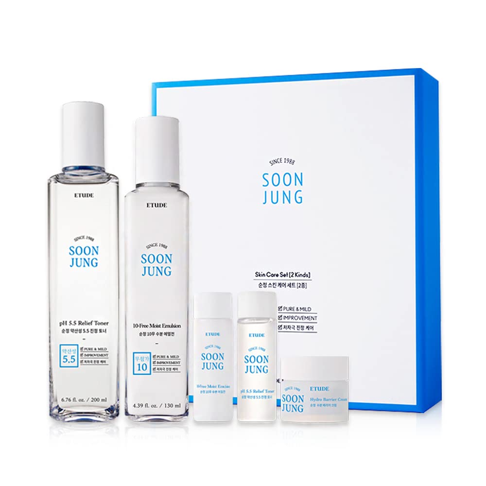 ETUDE - Soon Jung Skin Care Set