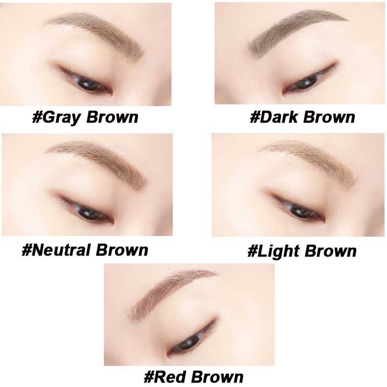 MISSHA - Ultra Powerproof Brow Mascara - 5 Colors