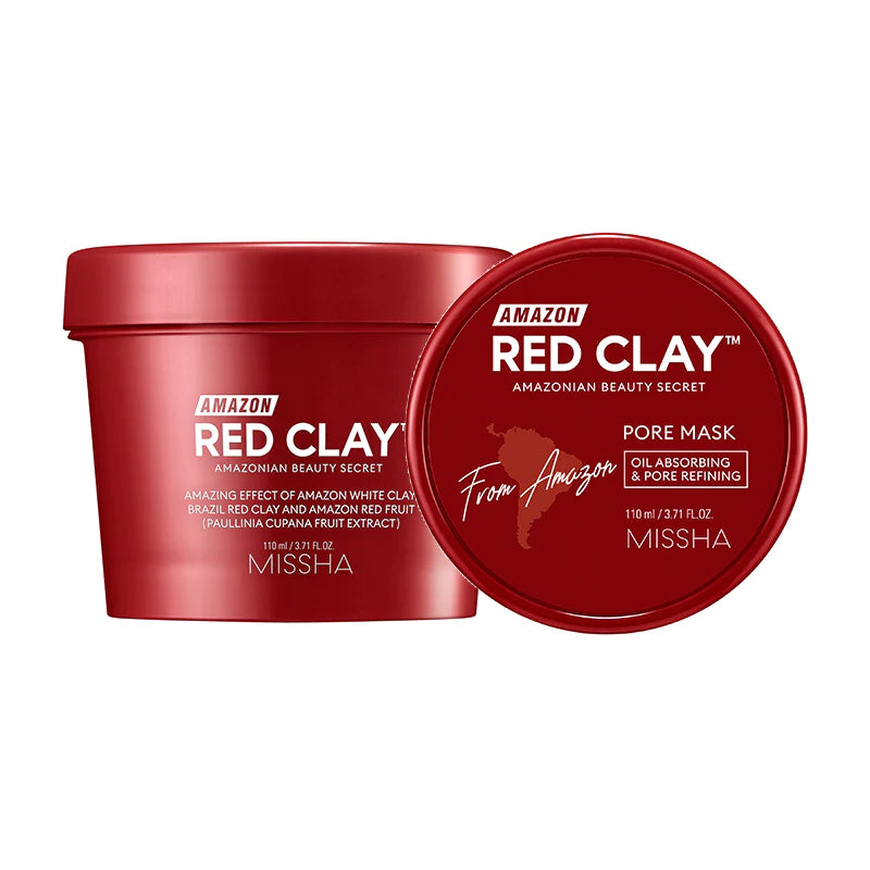 MISSHA - Amazon Red Clay Pore Mask - 110ml