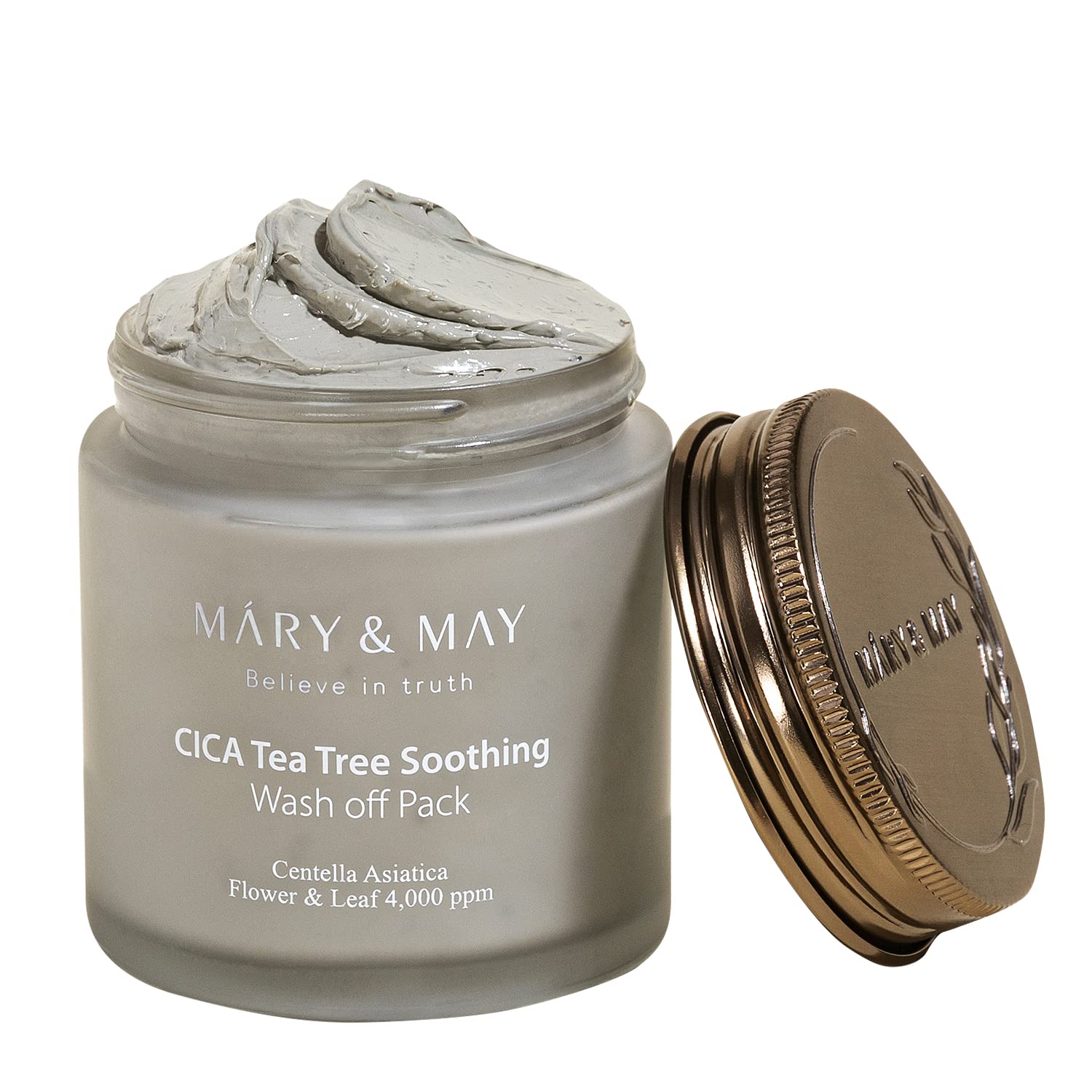 Mary&amp;May - Cica Tea Tree Soothing Wash Off Mask Pack 