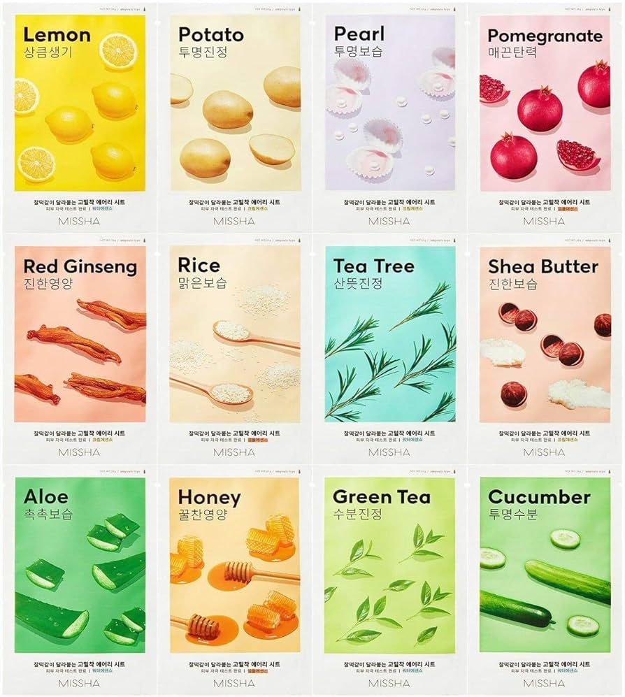 MISSHA - Airy Fit Sheet Mask (12 Types)