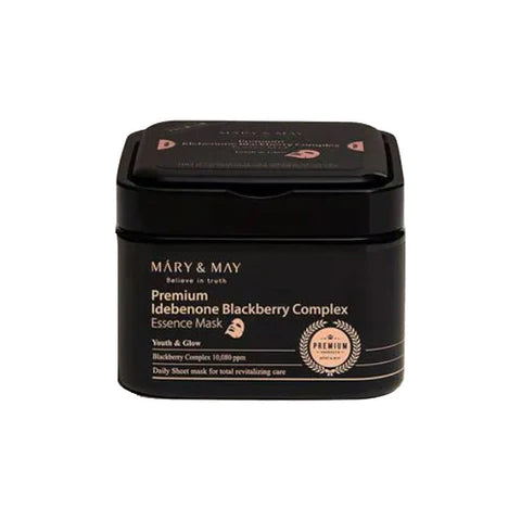 Mary&amp;May - Premium Idebenone Blackberry Complex Essence Mask 