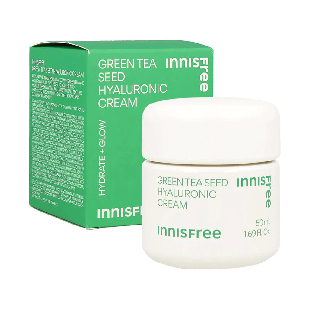 innisfree - Green Tea Seed Hyaluronic Cream - 50ml