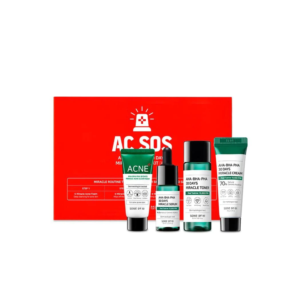 SOME BY MI - AHA, BHA, PHA 30 Days Miracle AC SOS Kit