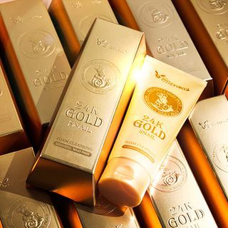 Elizavecca - Milky Piggy 24K Gold Snail Foam Cleansing - 180ml