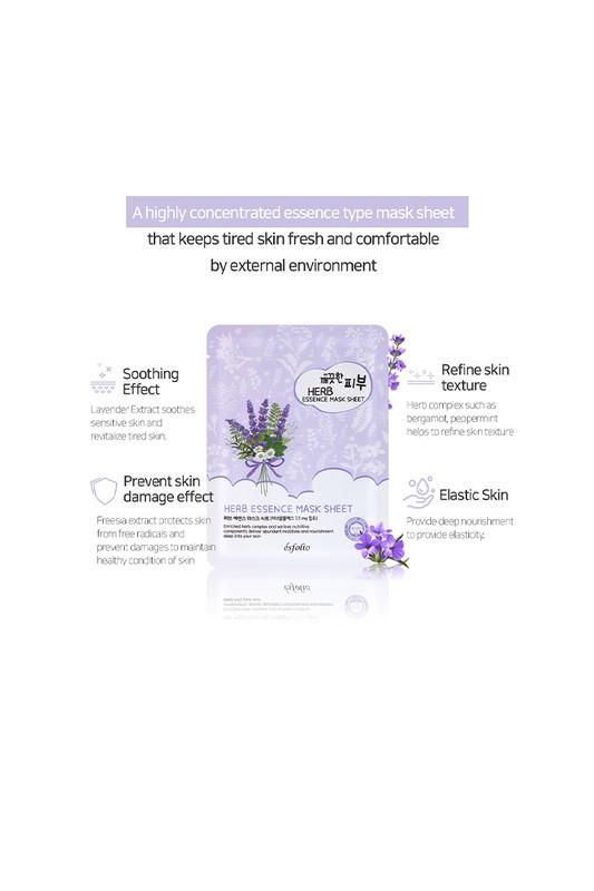 esfolio - Herb Essence Mask Sheet Set