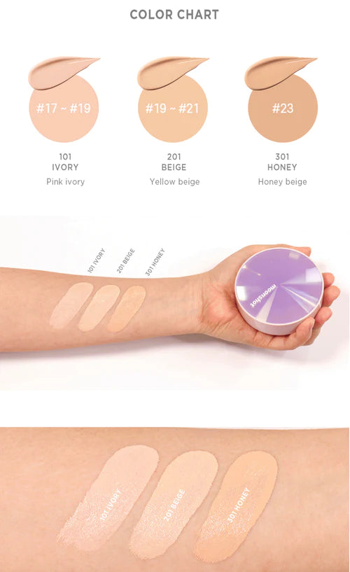 moonshot - Micro Glassyfit Cushion - 3 Colors
