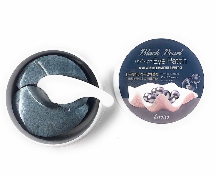esfolio - Black Pearl Hydrogel Eye Patch