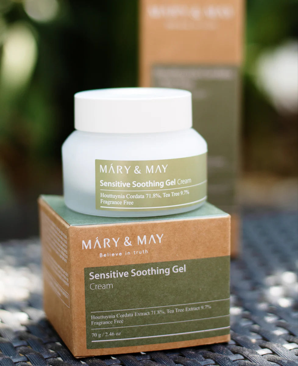 Mary&amp;May - Sensitive Soothing Gel Cream 