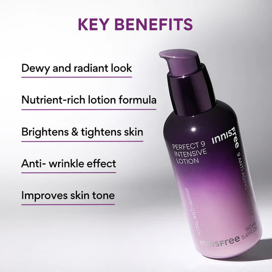 innisfree - Perfect 9 Intensive Lotion - 160ml