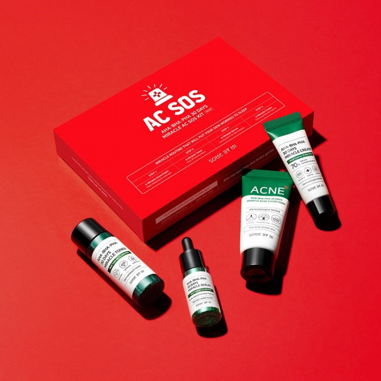 SOME BY MI - AHA, BHA, PHA 30 Days Miracle AC SOS Kit