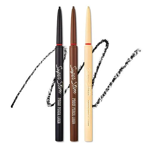 ETUDE - Super Slim Proof Pencil Liner - 3 colors