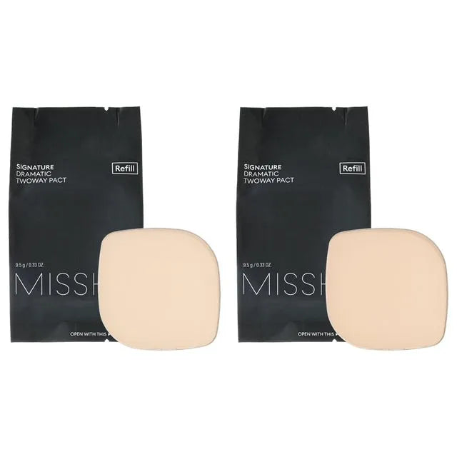 MISSHA - Signature Dramatic Two Way Pact Refill Only SPF25 PA++ (2 Colors)