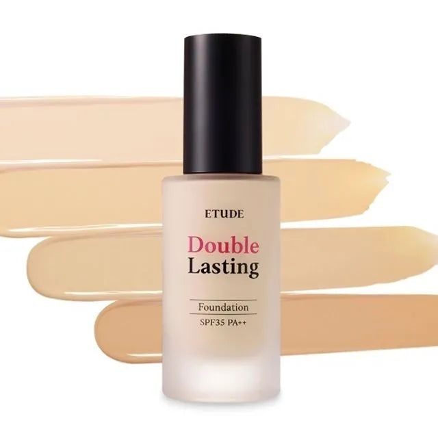 ETUDE - Double Lasting Foundation NEW - 12 Colors