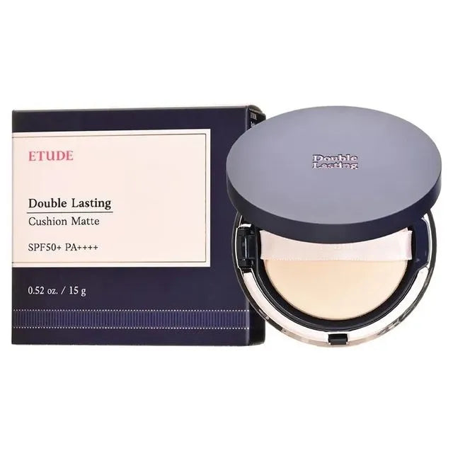 ETUDE - Double Lasting Cushion Matte - 6 Colors