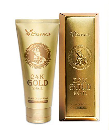 Elizavecca - Milky Piggy 24K Gold Snail Foam Cleansing - 180ml