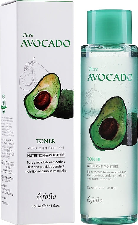 esfolio - Pure Avocado Toner - 160ml