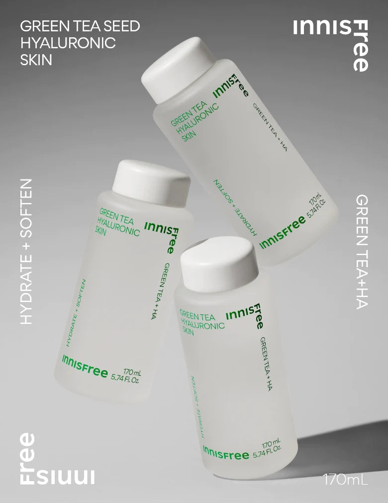 innisfree - Green Tea Seed Hyaluronic Skin - 170ml