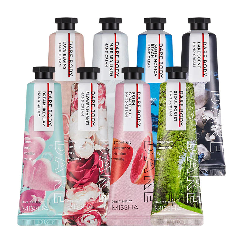 MISSHA - Dare Body Hand Cream - 8 Types