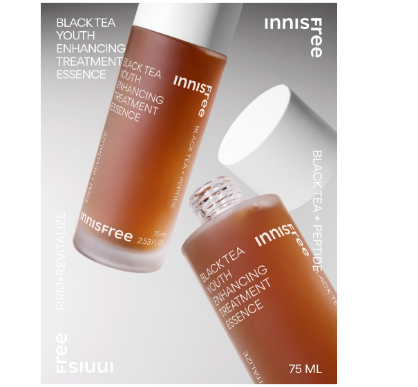 innisfree - Black Tea Youth Enhancing Treatment Essence - 145ml