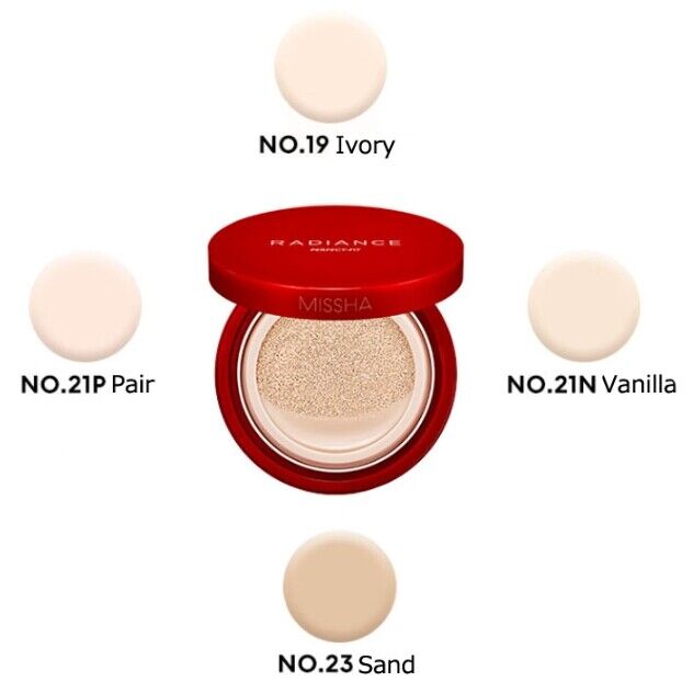 MISSHA - Radiance Perfect Fit Cushion - 4 Colors