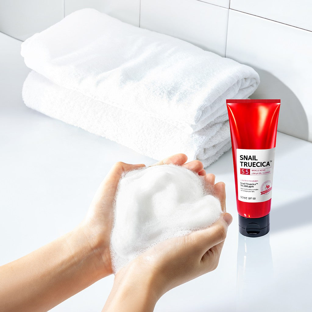 SOME BY MI - Snail Truecica Miracle Repair Slightly Acid Gel Cleanser - 100ml