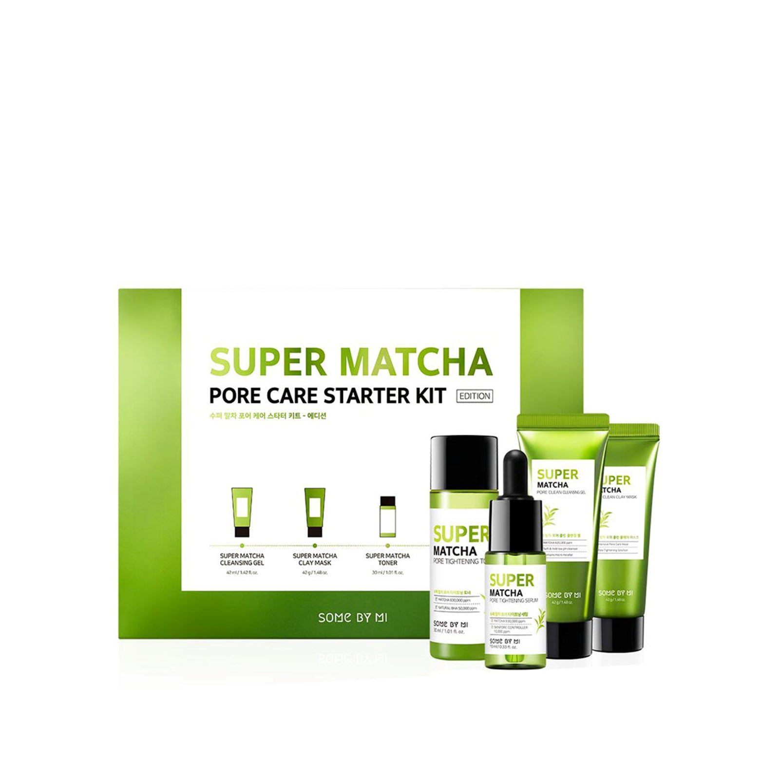SOME BY MI - Super Matcha Pore Care Starter Kit