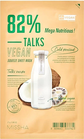 MISSHA - Talks Vegan Squeeze Sheet Mask - 7 Types