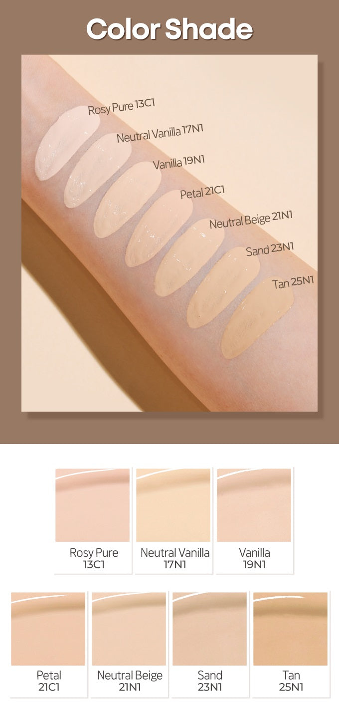 ETUDE - Double Lasting Serum Skin Foundation - 7 Colors