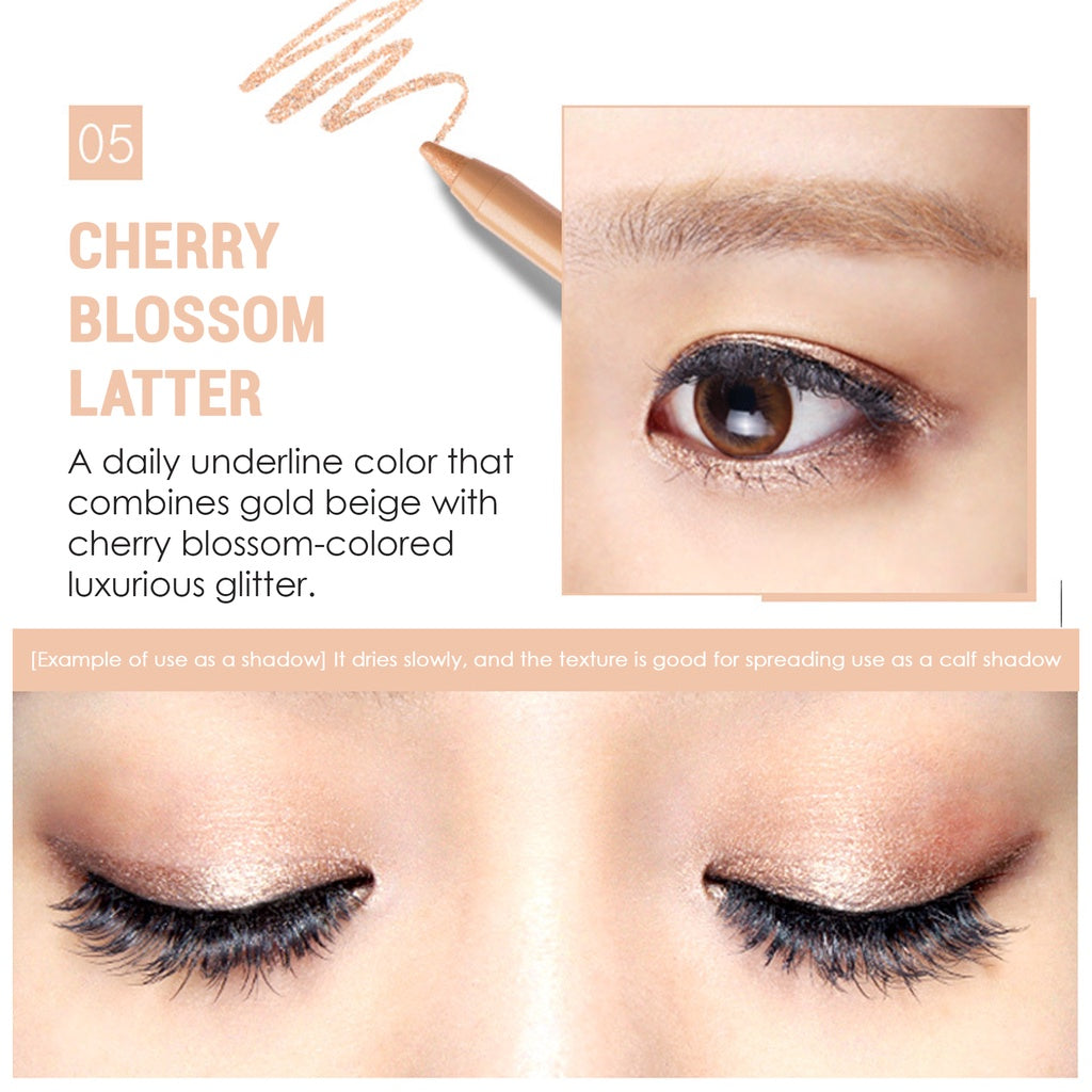MACQUEEN - The Big Waterproof Pencil Gel Liner - 10 Colors