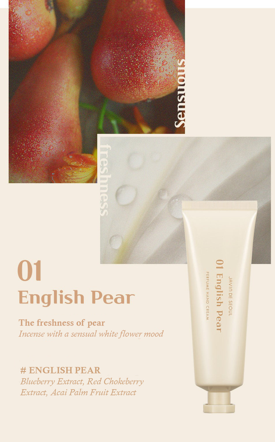 JAVIN DE SEOUL - Hand Cream - 4 Types