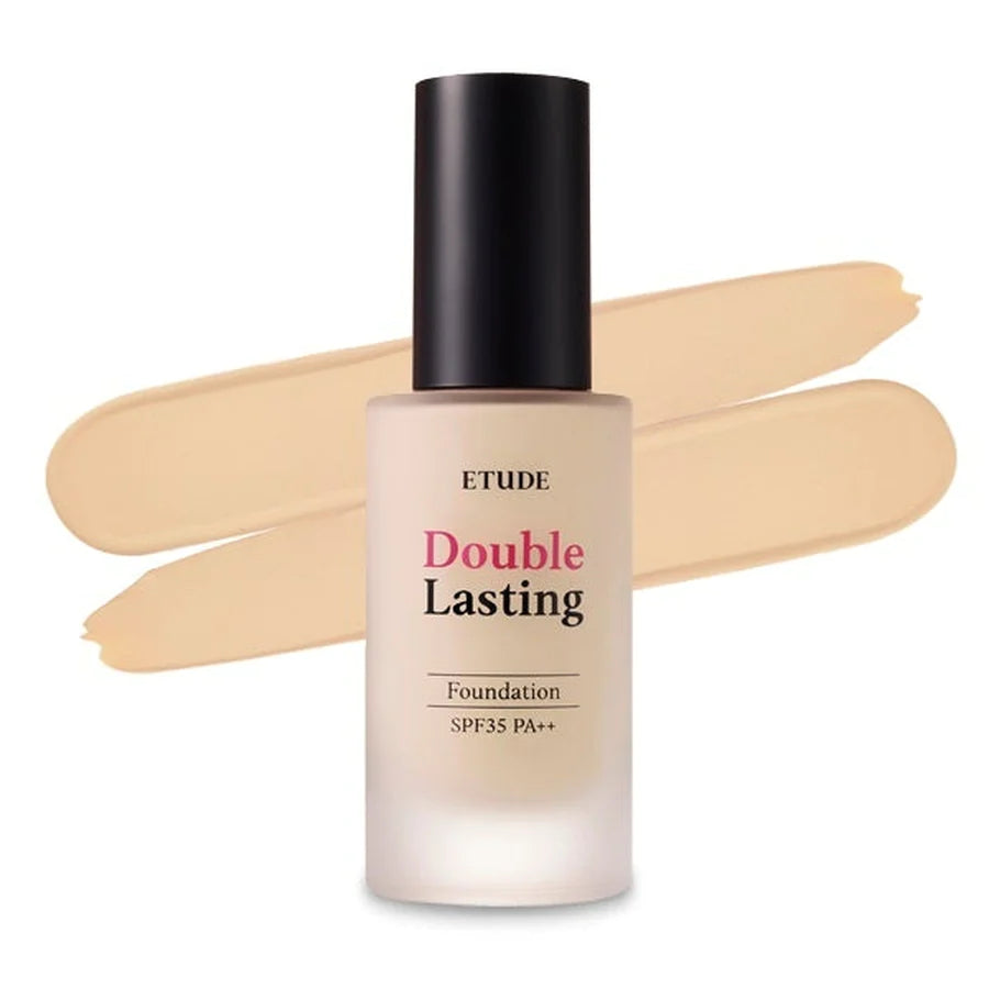 ETUDE - Double Lasting Foundation NEW - 12 Colors