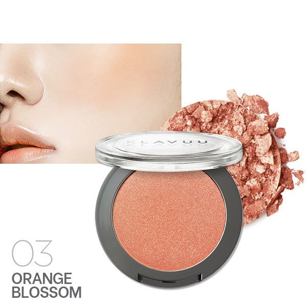 KLAVUU - Urban Pearlsation Natural Powder Blusher - 5 Colors
